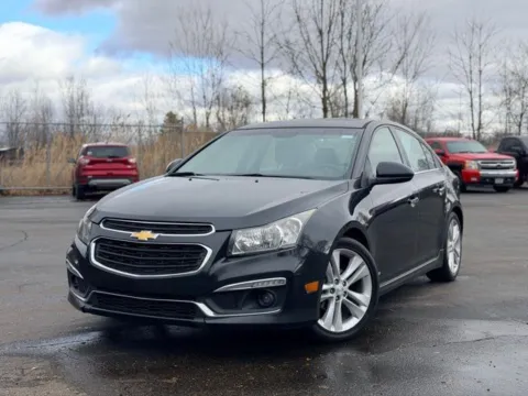 Black 2015 Chevrolet Cruze LTZ for sale in Davison, MI