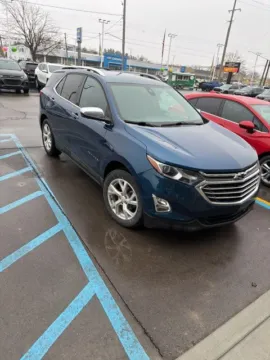Blue 2019 Chevrolet Equinox Premier for sale in Davison, MI