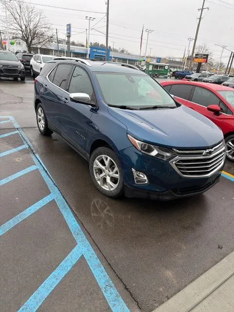 Blue 2019 Chevrolet Equinox Premier for sale in Davison, MI