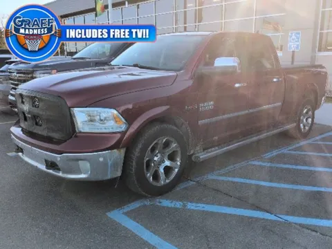 Red 2015 Ram 1500 Laramie for sale in Davison, MI