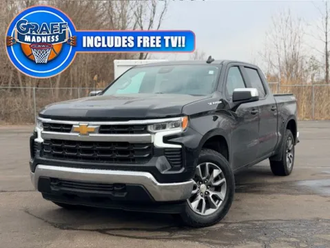 Black 2023 Chevrolet Silverado 1500 LT for sale in Davison, MI