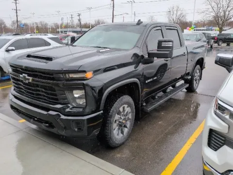 Black 2024 Chevrolet Silverado 2500HD Custom for sale in Davison, MI