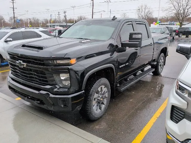 Black 2024 Chevrolet Silverado 2500HD Custom for sale in Davison, MI