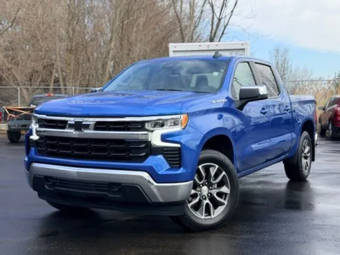 Blue 2022 Chevrolet Silverado 1500 LT for sale in Davison, MI