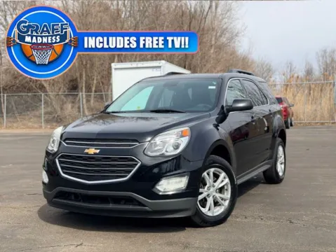 Black 2017 Chevrolet Equinox LT for sale in Davison, MI