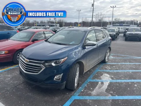 Blue 2019 Chevrolet Equinox Premier for sale in Davison, MI