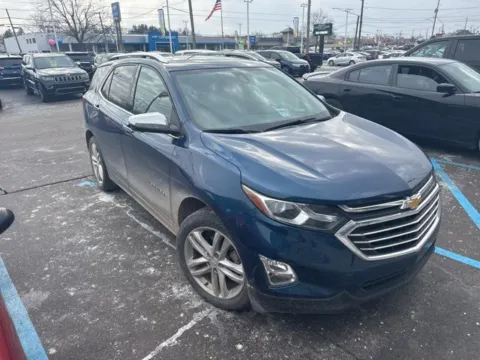 Blue 2019 Chevrolet Equinox Premier for sale in Davison, MI