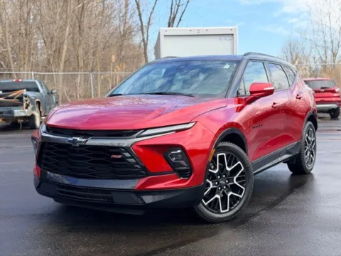 Red 2024 Chevrolet Blazer RS for sale in Davison, MI
