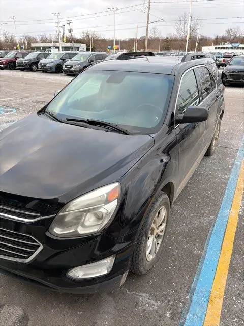 Black 2017 Chevrolet Equinox LT for sale in Davison, MI