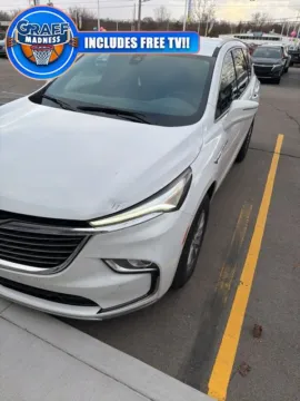 White 2024 Buick Enclave Essence for sale in Davison, MI