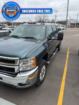 Gray 2012 Chevrolet Silverado 2500HD LTZ for sale in Davison, MI