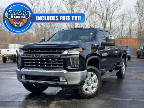 Black 2020 Chevrolet Silverado 2500HD LTZ for sale in Davison, MI