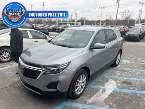 Gray 2024 Chevrolet Equinox LT for sale in Davison, MI