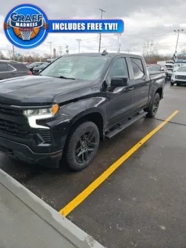 Black 2024 Chevrolet Silverado 1500 RST for sale in Davison, MI