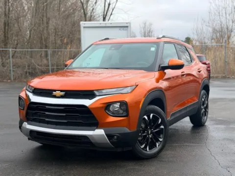 Orange 2023 Chevrolet TrailBlazer LT for sale in Davison, MI