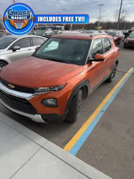 Orange 2023 Chevrolet TrailBlazer LT for sale in Davison, MI