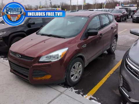Red 2016 Ford Escape S for sale in Davison, MI