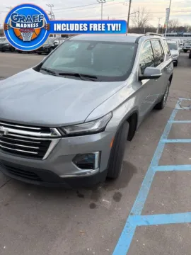 Gray 2024 Chevrolet Traverse Limited LT Cloth for sale in Davison, MI