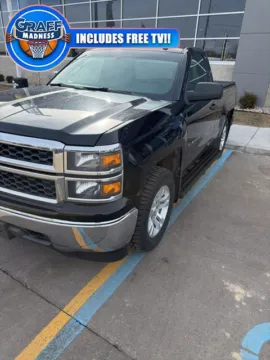 Black 2015 Chevrolet Silverado 1500 WT for sale in Davison, MI