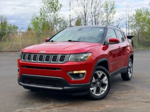 Red 2020 Jeep Compass Limited for sale in Davison, MI