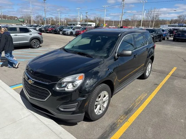 Black 2017 Chevrolet Equinox LS for sale in Davison, MI