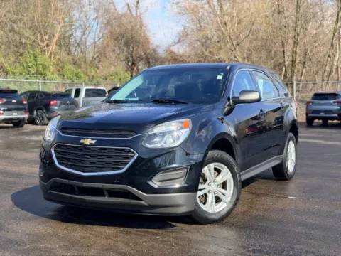 Black 2017 Chevrolet Equinox LS for sale in Davison, MI