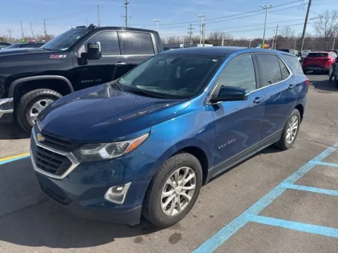 Blue 2019 Chevrolet Equinox LT for sale in Davison, MI