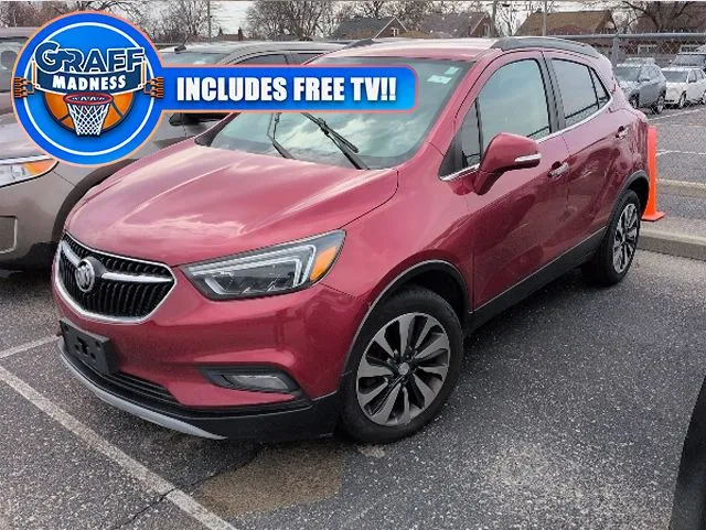 Red 2017 Buick Encore Essence for sale in Davison, MI