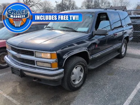 Blue 1997 Chevrolet Tahoe LS for sale in Davison, MI