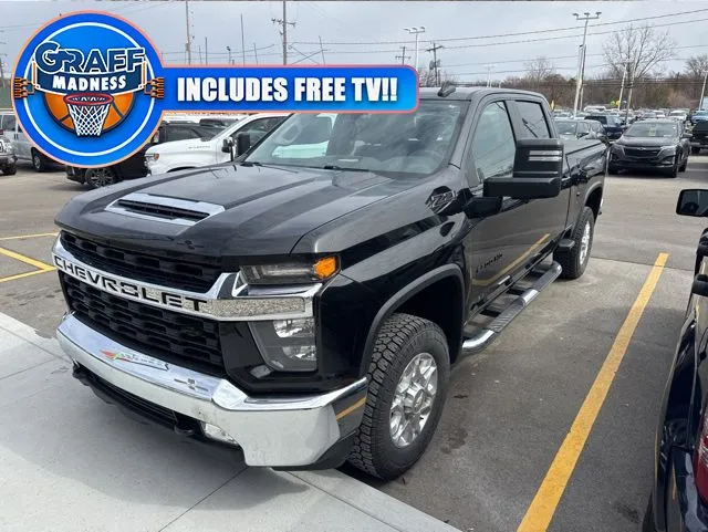 Black 2022 Chevrolet Silverado 2500HD LT for sale in Davison, MI