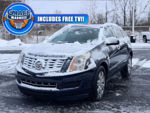 Blue 2014 Cadillac SRX Luxury for sale in Davison, MI