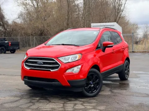 Red 2021 Ford EcoSport SE for sale in Davison, MI