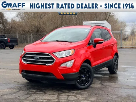 Red 2021 Ford EcoSport SE for sale in Davison, MI