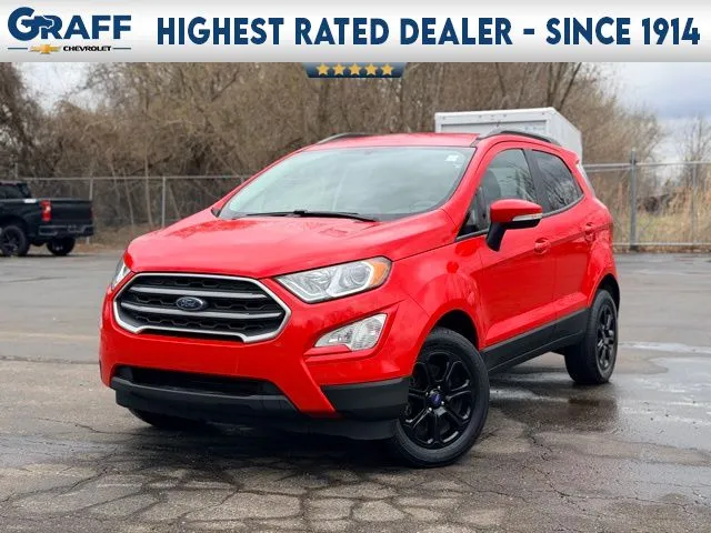 Red 2021 Ford EcoSport SE for sale in Davison, MI