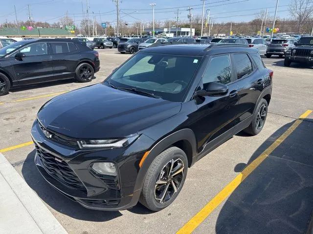 Black 2022 Chevrolet TrailBlazer RS for sale in Davison, MI