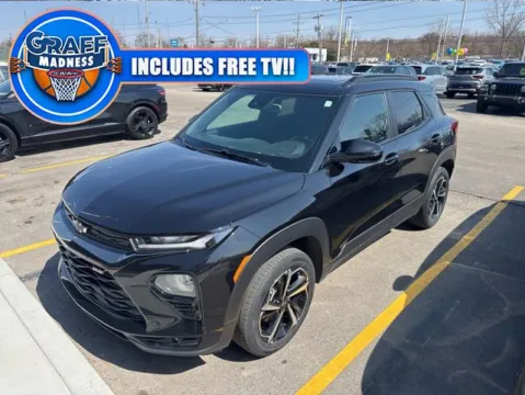 Black 2022 Chevrolet TrailBlazer RS for sale in Davison, MI