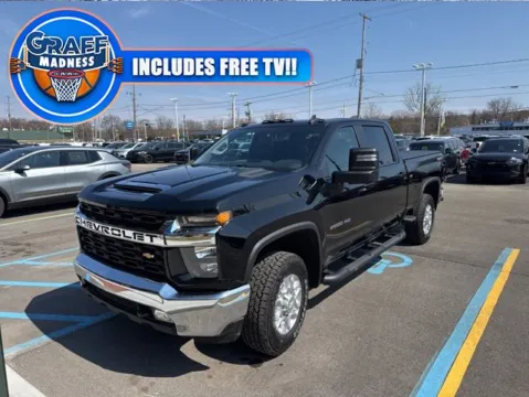 Black 2022 Chevrolet Silverado 2500HD LT for sale in Davison, MI