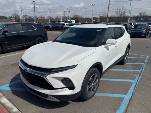 White 2023 Chevrolet Blazer LT for sale in Davison, MI