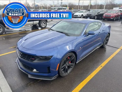 Blue 2023 Chevrolet Camaro 2LT for sale in Davison, MI