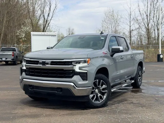 Gray 2024 Chevrolet Silverado 1500 LT for sale in Davison, MI