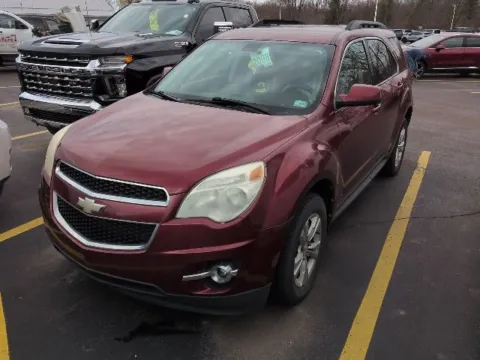 Red 2010 Chevrolet Equinox LT for sale in Davison, MI