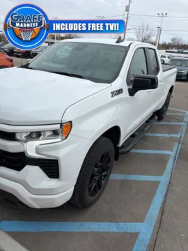 White 2024 Chevrolet Silverado 1500 RST for sale in Davison, MI