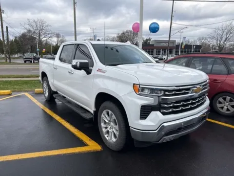 White 2023 Chevrolet Silverado 1500 LTZ for sale in Davison, MI