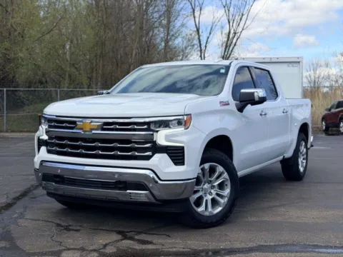 White 2023 Chevrolet Silverado 1500 LTZ for sale in Davison, MI