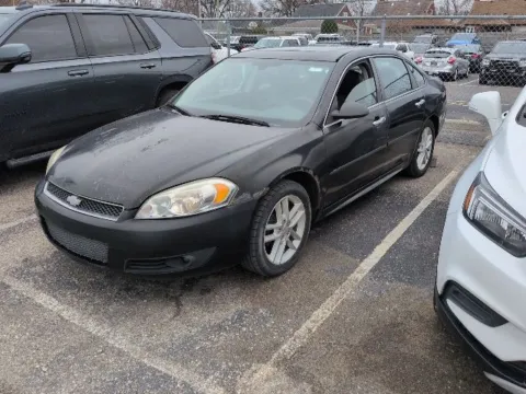 Black 2014 Chevrolet Impala Limited LTZ for sale in Davison, MI