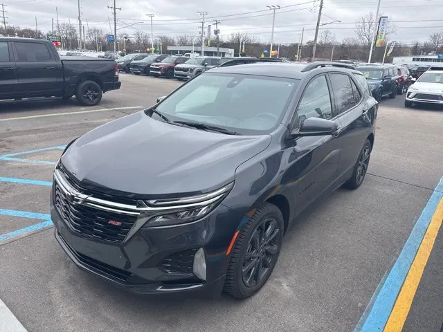 Gray 2022 Chevrolet Equinox RS for sale in Davison, MI