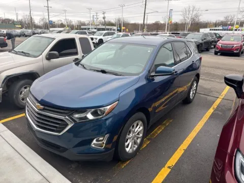Blue 2019 Chevrolet Equinox LT for sale in Davison, MI
