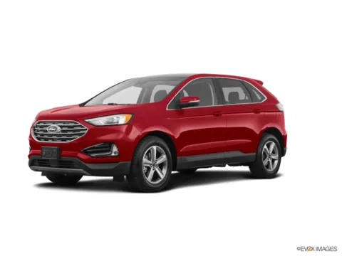 Red 2019 Ford Edge SEL for sale in Davison, MI