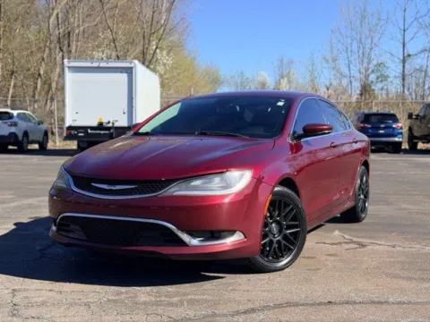 Red 2015 Chrysler 200 C for sale in Davison, MI