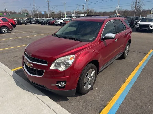 Red 2015 Chevrolet Equinox LT for sale in Davison, MI